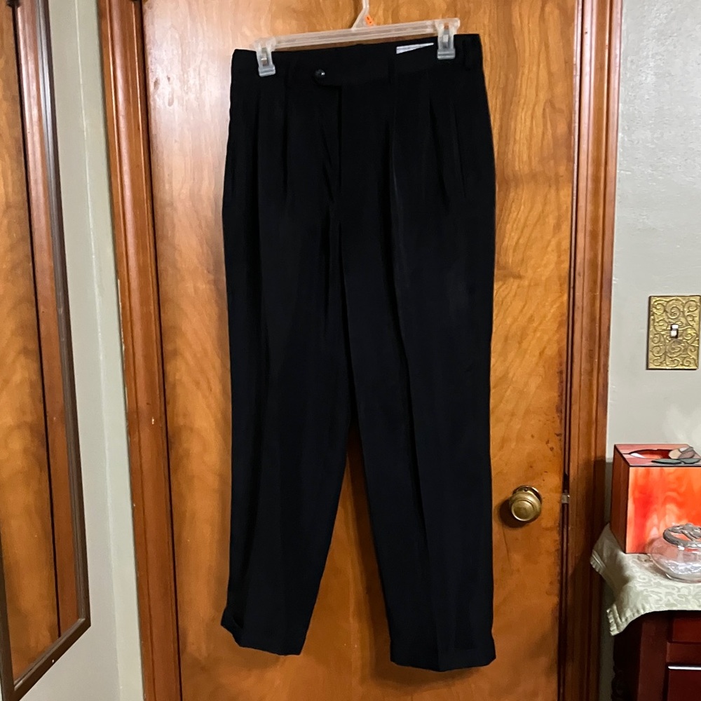 Elegant Black Men's Dress Pants